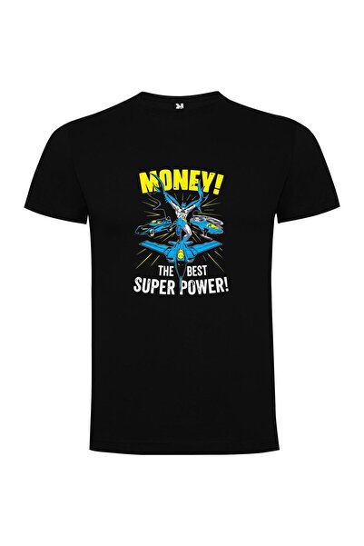 iLovePrints Batman's Money Superpower! Tshirt