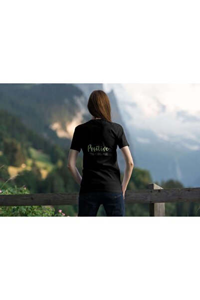 iLovePrints Positive Mind Vibes Life Tshirt