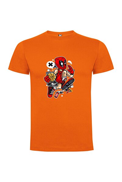iLovePrints Iconic Hand-Painted Deadpool Tshirt