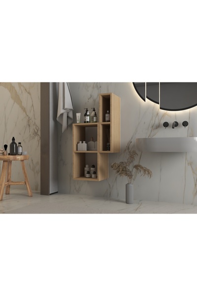 nettrends.net the new trend of shopping MODÜLER BANYO DÜZENLEYİCİ RAF-DUVARA ...
