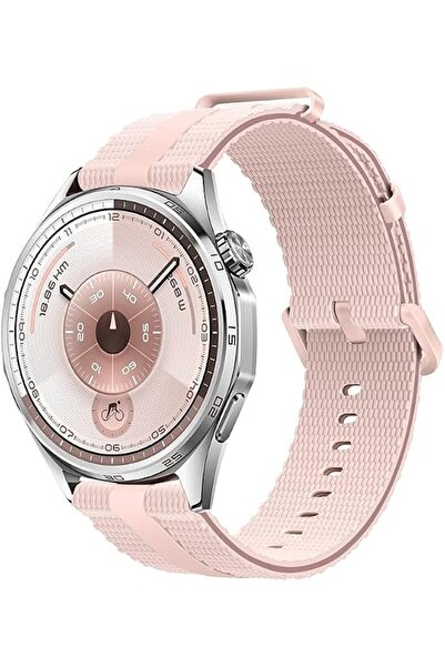 dado 22mm Striped Silicone Strap Compatible with Huawei GT6/GT5 Pro/GT5/GT4/G...