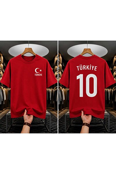 Wish BF Türkiye Baskılı Oversize Pamuklu Unisex Tişört