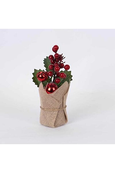 Generic Γλαστράκι με berry και μπάλες, 20(h) cm