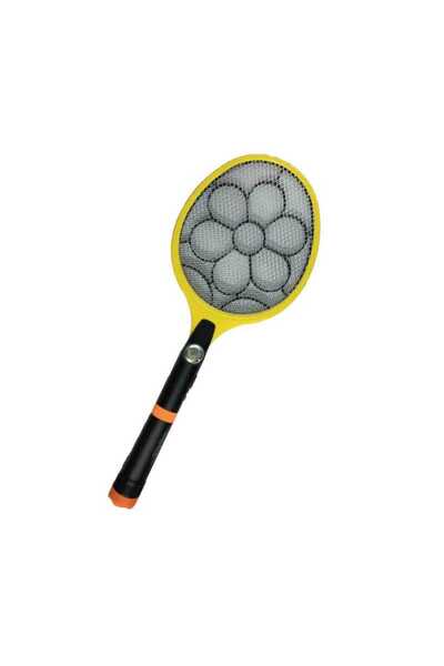 Generic Alfaone Ηλεκτρική Ρακέτα Εντομών με φακό 5 LED, Επαναφορτιζόμενη (Mic...