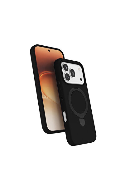 m.tk moveteck Honor 600 & 600 Pro Uyumlu Kılıf Magsafe Halkalı Extra Standlı ...