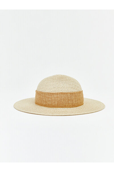 LC Waikiki Seray New Season Girls' Straw Fedora Hat