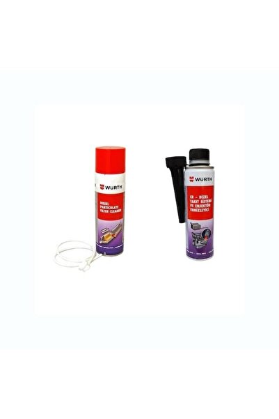 Koç WÜRTH Dizel Partikül Temizleyici 400 Ml Ve WÜRTH Dizel Enjektör Temizleyici