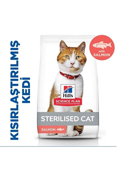 Hill's Hills Somonlu Kısırlaştırılmış Yetişkin Kedi Maması 1,5 Kg