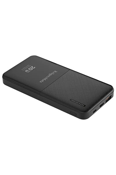 Kruger&Matz Power Bank 10000mAh Li-Poly QC3.0/PD USB TYPE C 20W KM0904
