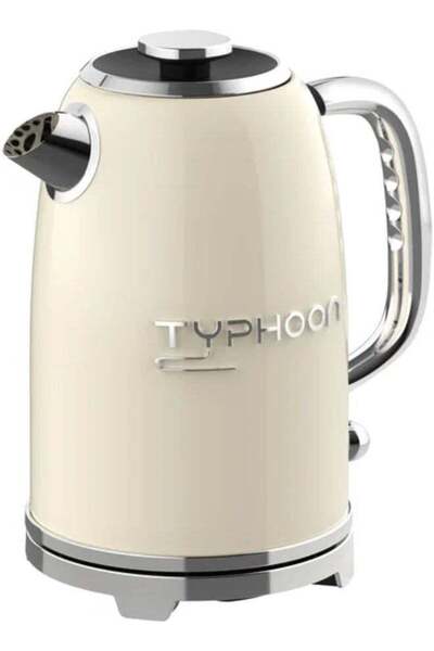 Typhoon Electric Kettle - 2200 Watts - 1.8 Liters - TY-01-001 OW - Off-White