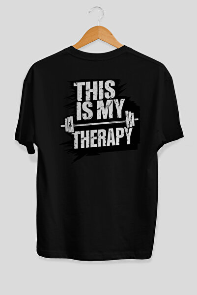 Ankhises Αυτό είναι το μπλουζάκι μου Therapy Oversize με στάμπα στην πλάτη, μ...