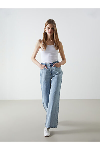 LC Waikiki I Wide Leg Women's Jean Pants from Freezen Store
