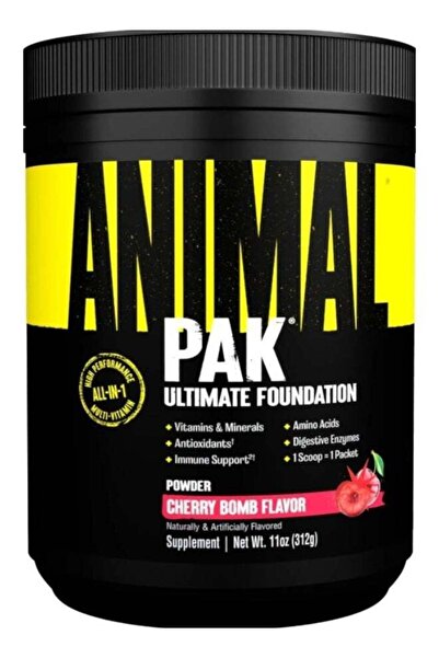 Universal Nutrition أنيمال باك باودر تشيري بومب - مكمل غذائي متعدد الفيتامينا...