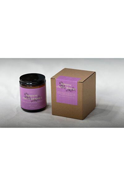 natura Qandil %100 Doğal Soya Wax Japanese Cherry Blossom Mum