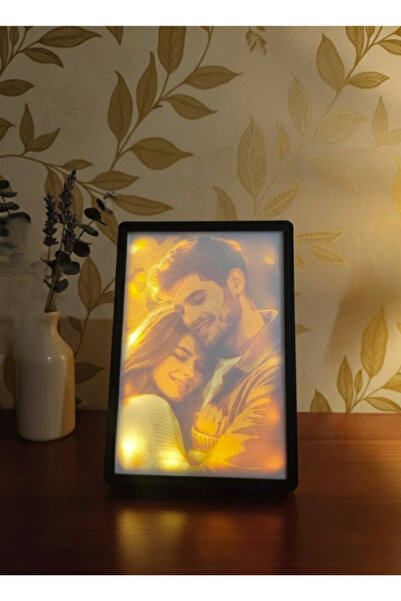 muggle design 20 CM Kişiye Özel Fotoğraflı Gece Lambası - Özel Tasarım - Roma...