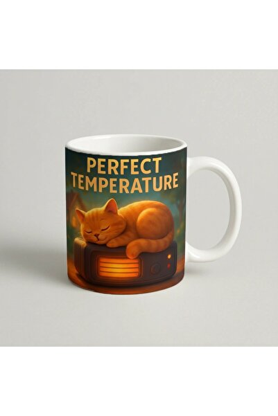 Petgifts Cana Cadou Personalizat Amuzanta Cu Mesaj Perfect Temperature - Cera...