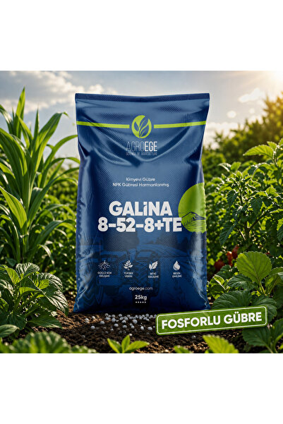 AGROEGE GALİNA 8-52-8 + TE KLORSUZ NPK GÜBRESİ