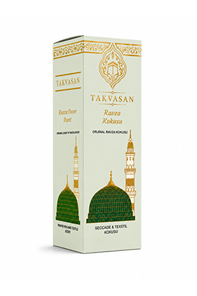 Takvasan Medine Ravza Kokusu 400 ml Alkolsüz Oda ve Ortam Kokusu Hediyelik