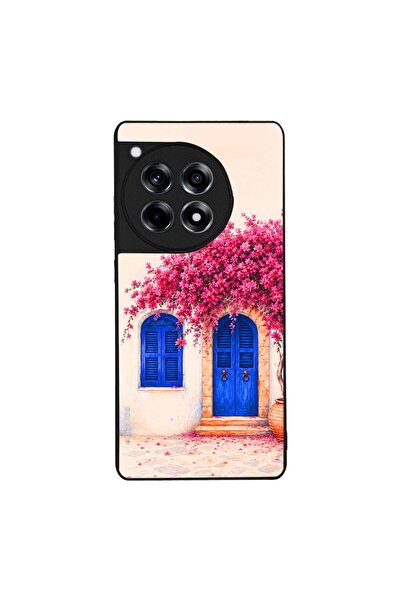 Sonique Θήκη Greek Island Muse Series για OnePlus 12R 5G Ροζ Μπουκαμβίλια