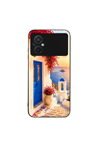 Sonique Θήκη Greek Island Muse Series για Xiaomi Poco M5 Ηλιοβασίλεμα Σαντορίνης