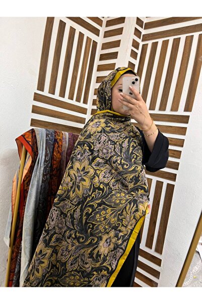 Premium Tasarım Ebruli Şal