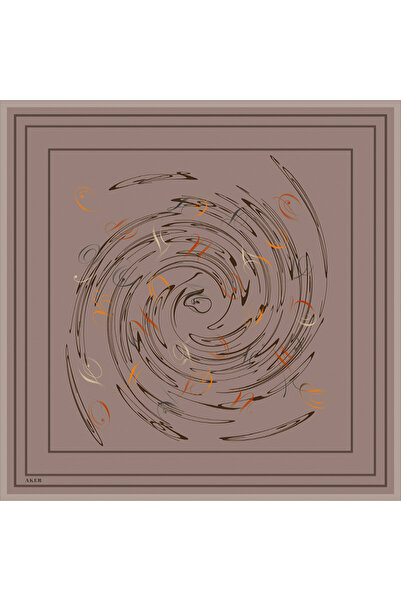 Aker Mink 90X90 Silk Twill Scarf