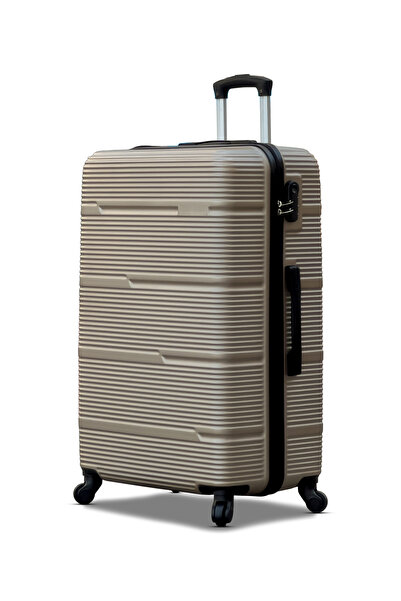 ZAAPPY Hard Shell Horizon Line ABS Lightweight 28 Inch (30-35KG) Luggage, Com...