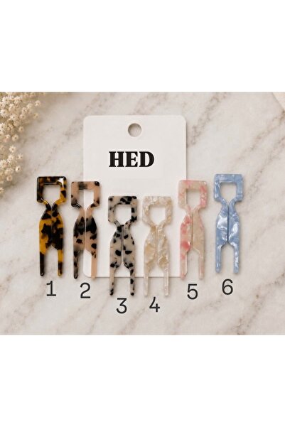 HEDCOLLECTION KEMİK TOPUZ TOKASI KISA SAÇLARA UYGUN
