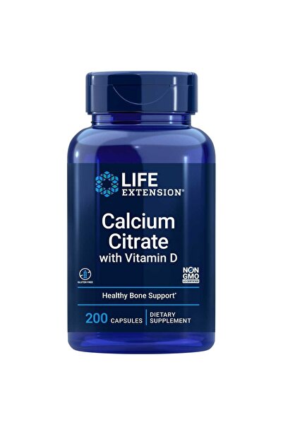 Life Extension Calcium Citrate With Vitamin D