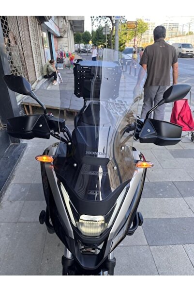 ZEUS MOTOR 2025-2026 Honda NC 750 X DCT Uyumlu Ön Cam Açık Füme