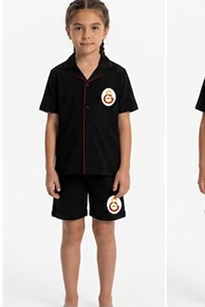 Galatasaray Originalni licencirani devojčin set pidžama sa četvrtastim ovratn...