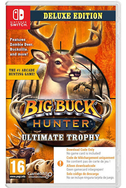 Maximum Games Buck Hunter Arcade: Απόλυτη Έκδοση Τρόπαιο Deluxe (Κωδικός σε Κ...