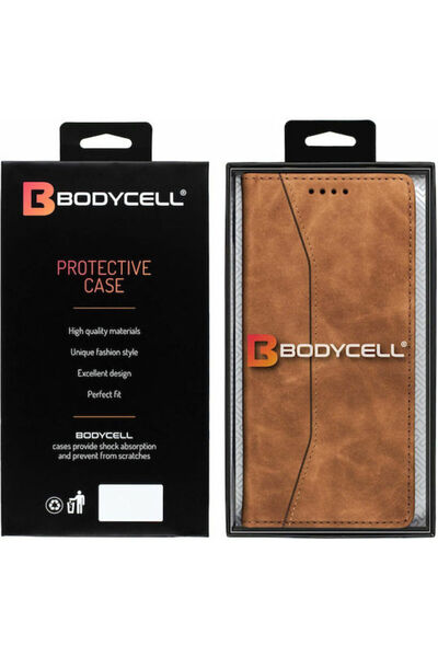 Other Bodycell PU Leather Wallet Synthetic Leather Brown (Realme GT Master) C...