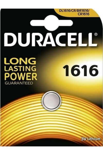Duracell 1616 Μπαταρία ρολογιού λιθίου CR1616 3V 1 τεμάχιο