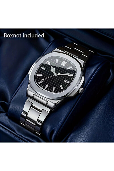 Nobrand Men's Watch with Square Face, & Analog Display - Elegant Dress Watch ...