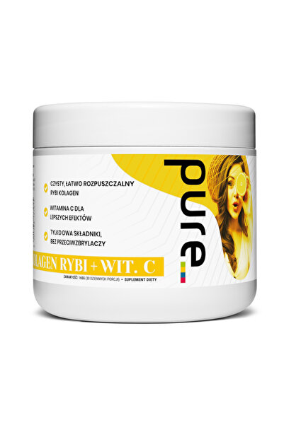 Pure Colagen de pește + vit. C - tratament de 3 luni