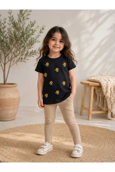 Uslukids Girls' Tights Set 2 Pieces