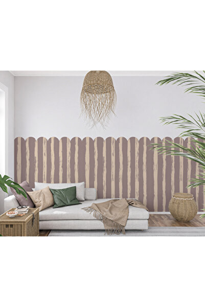 Carmen Modern Boho Kemer Formlu Kendinden Yapışkanlı Duvar Kağıdı