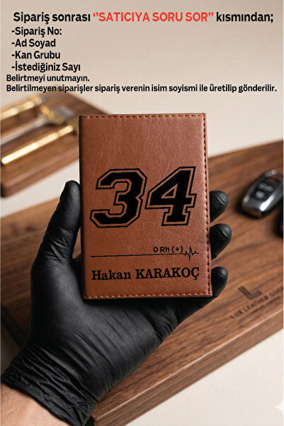 Yalıgraf Reklam Tabela Kişiye Özel Ad Soyad Nabız Tasarımlı Kan Grubu Şehir P...