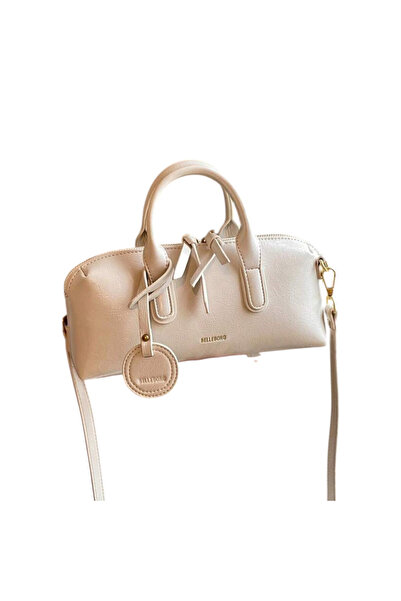 OEM Women's handbag, cream, 27x7x12cm