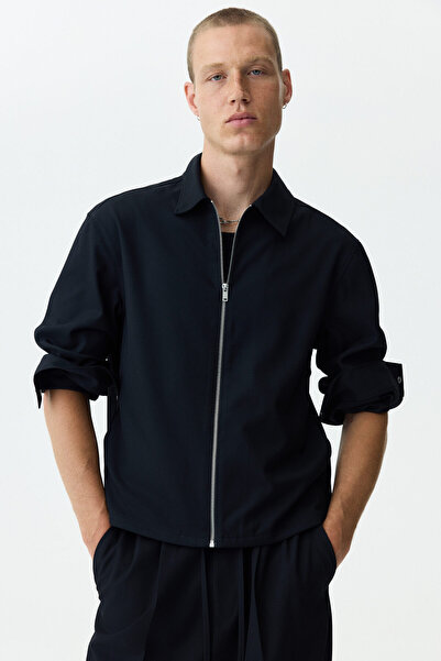 H&M Gabardin Overshirt Gömlek