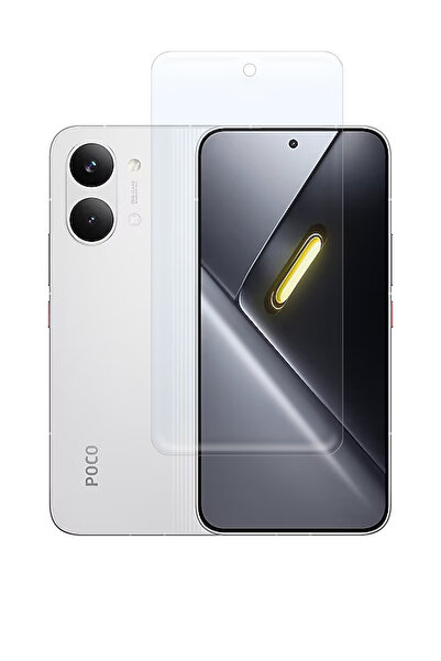 Phonextra واقي شاشة نانو لامع عالي الدقة متوافق مع هاتف Xiaomi Poco X8 Pro، ح...