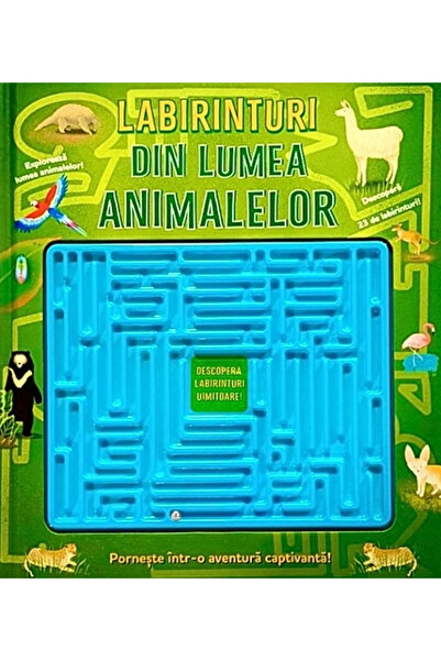 Editura Flamingo GD Labirinturi din lumea animalelor, Marc Pattenden - Editur...
