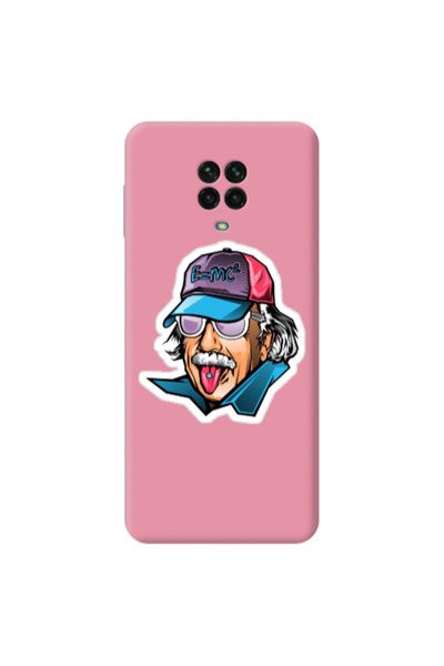 Other Xiaomi Redmi Note 9 Pro Einstein Pink Colored Silicone TPU Θήκη