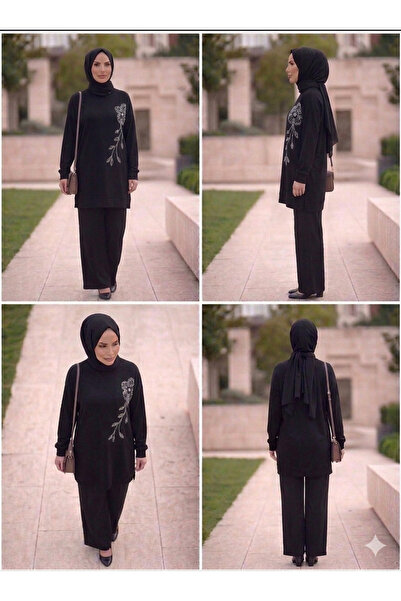 Newstil Çiçek Taş tedayli oysho kumaş tunik