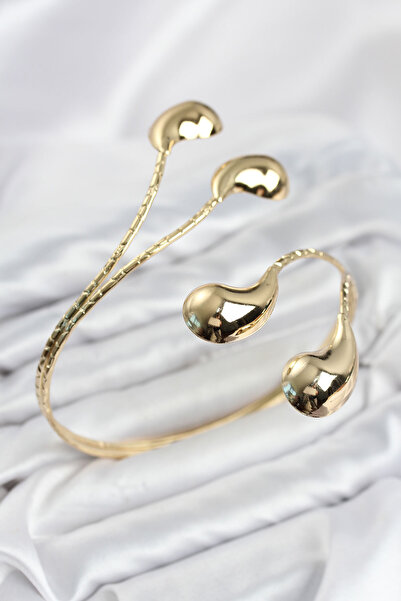 callerrons accessories سوار بازو ذهبي اللون من النحاس - موديل EBJ260616W44105