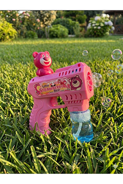 Lostore Baloncuk köpük tabancası-listo strawberry bear