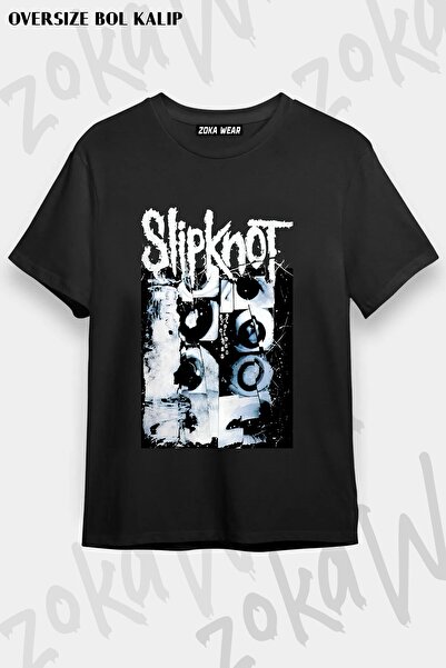 ZOKAWEAR Μπλουζάκι Unisex Loose Fit με στάμπα Slipknot v18