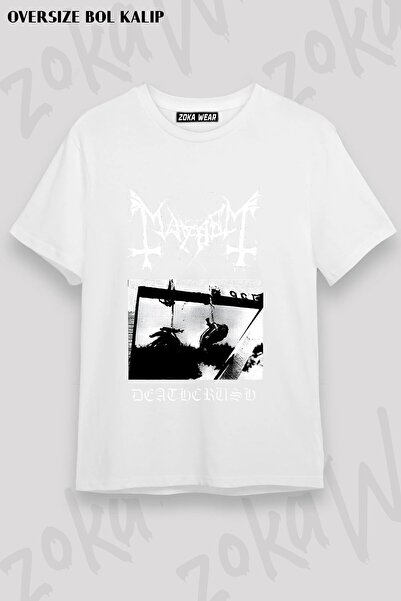 ZOKAWEAR Μπλουζάκι Unisex Loose Fit Mayhem v9 με στάμπα