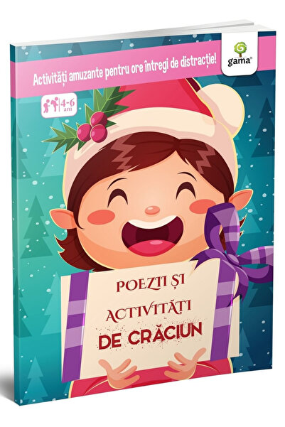 Editura Gama Poezii și Activități de Crăciun, - Editura Gama